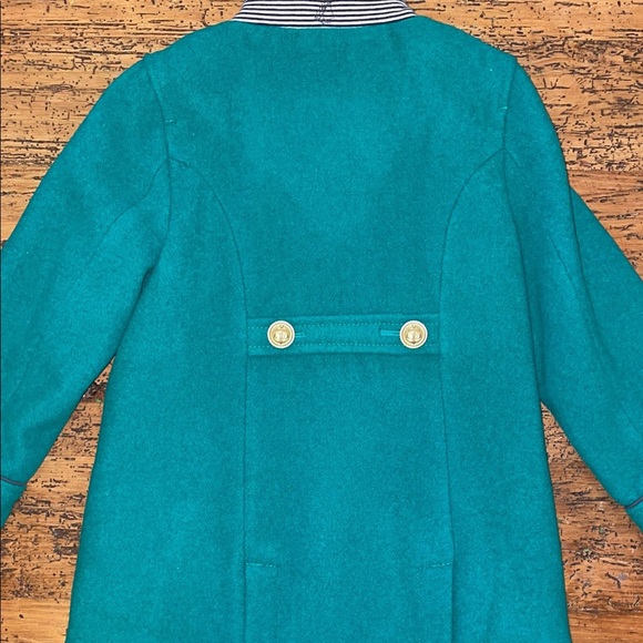 Petit Bateu coat is emerald green new without tags - Picture 7 of 7